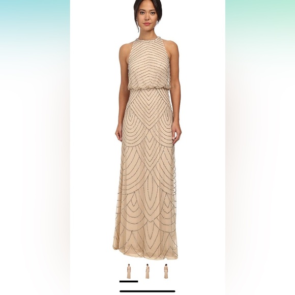 Beautiful formal gown. Worn as mother of the bride dress. - Picture 3 of 4